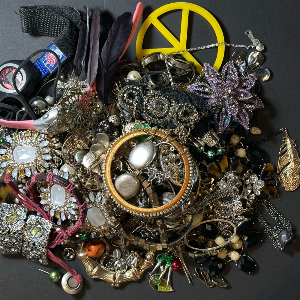 Jewelry Lot | Mixed Lot Vintage-Mod Craft Jewelry Tangled Broken Harvest Bundle! - Picture 7 of 11